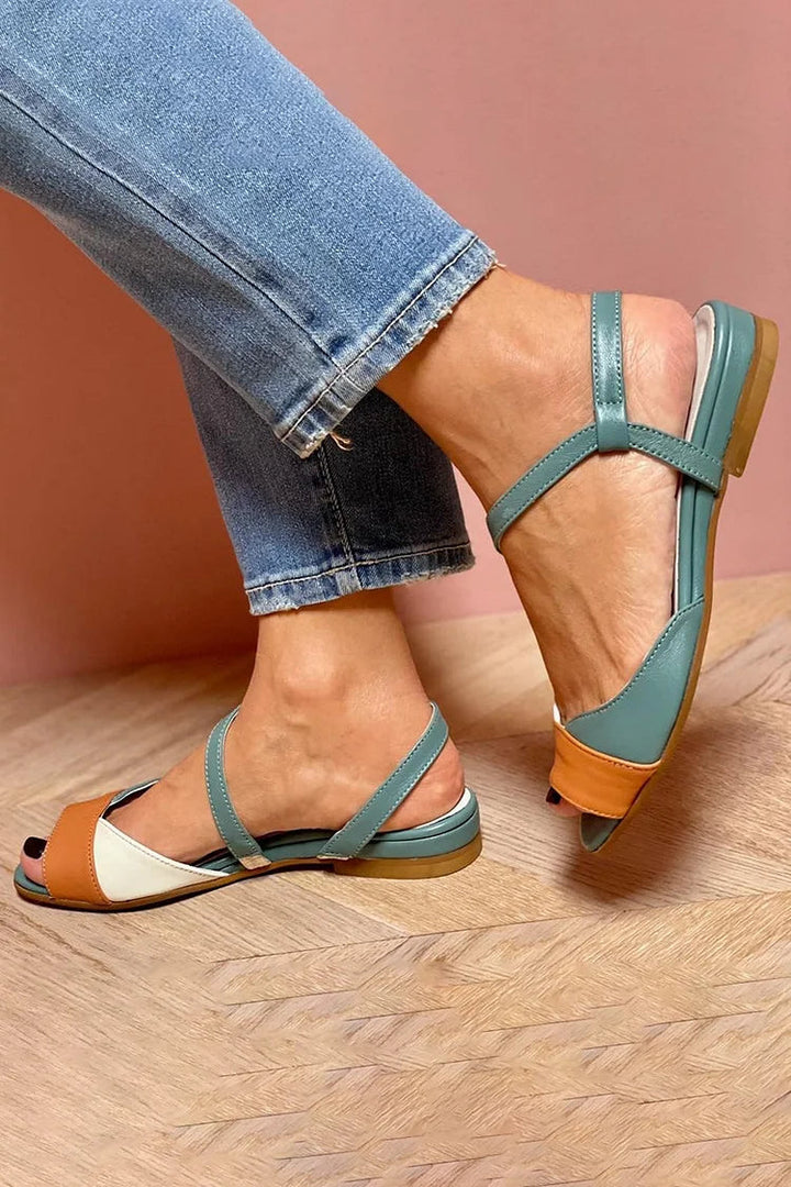 SANDALIAS COLOR BLOCK