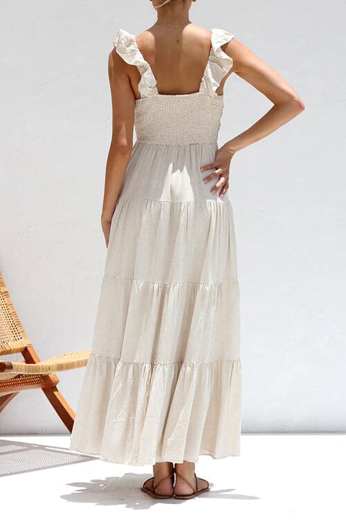 Ophelia | Vestido Maxi Elegante con Volantes
