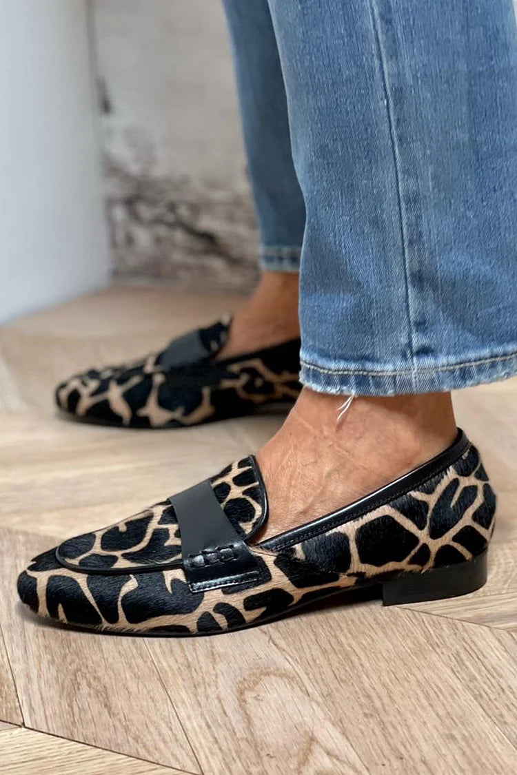 MOCASINES ANIMAL PRINT