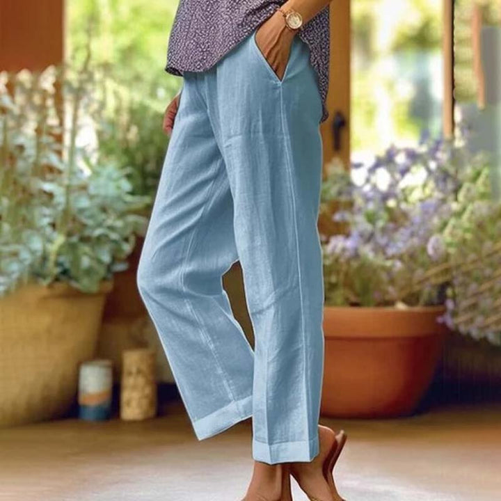 Vayla | Pantalones clásicos de corte holgado