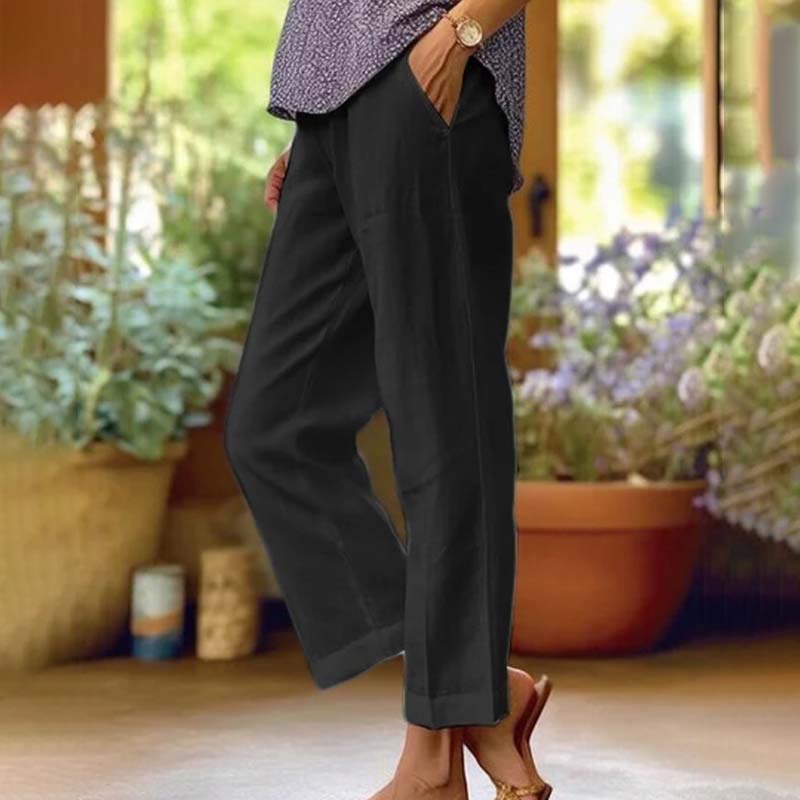 Vayla | Pantalones clásicos de corte holgado