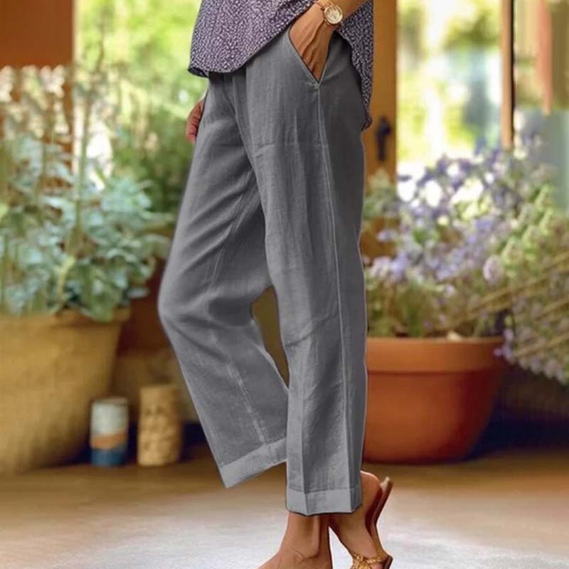 Vayla | Pantalones clásicos de corte holgado