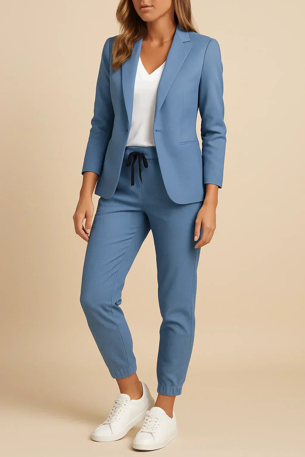 Eliana | Conjunto Elegante con Chaqueta y Pantalones