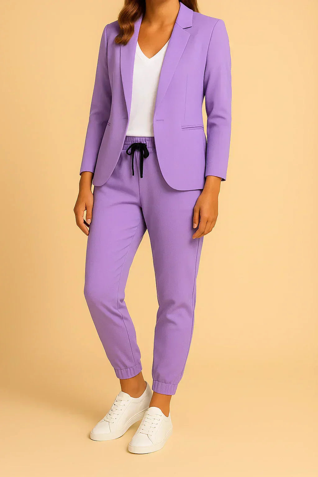 Eliana | Conjunto Elegante con Chaqueta y Pantalones