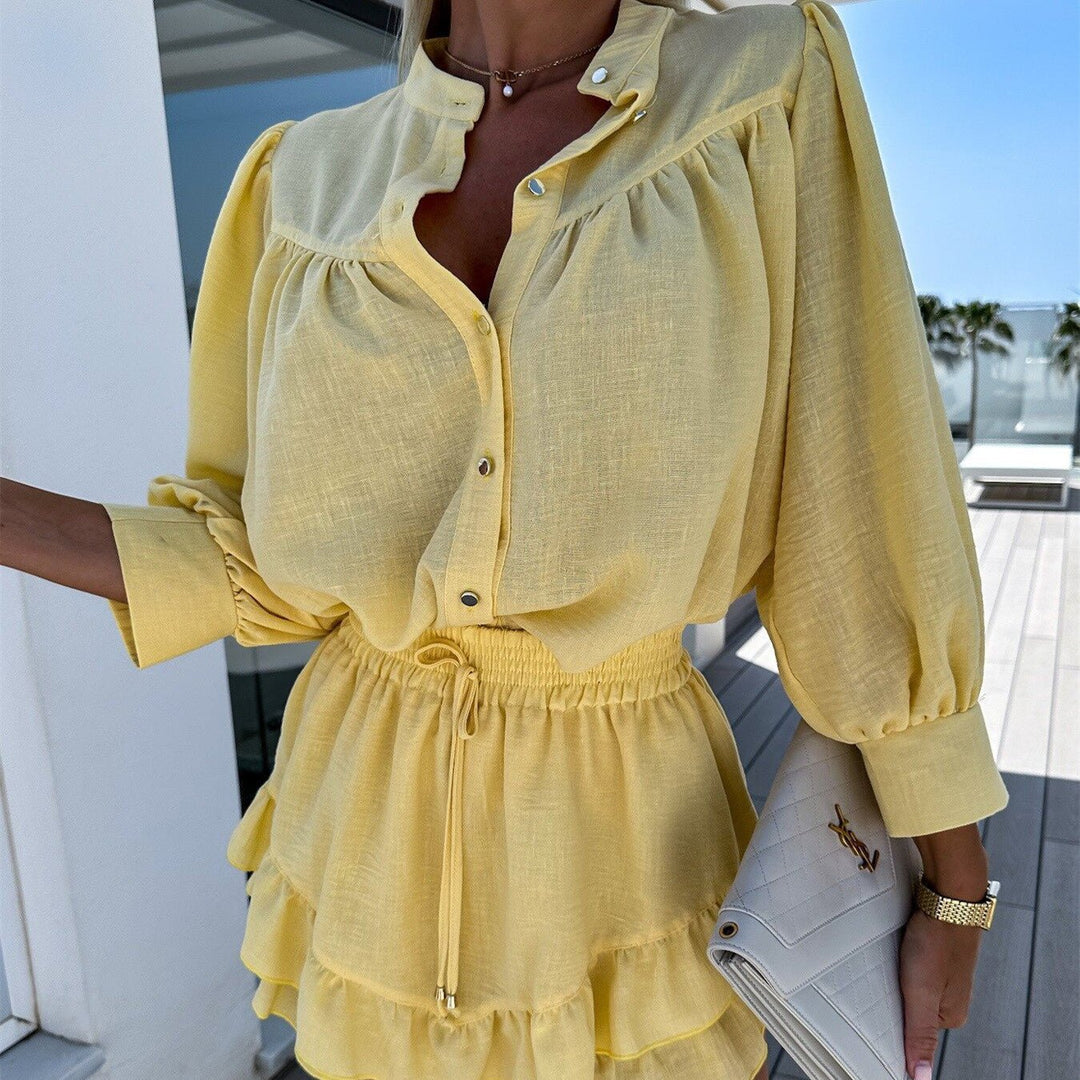 Alira | Conjunto de dos piezas con volantes