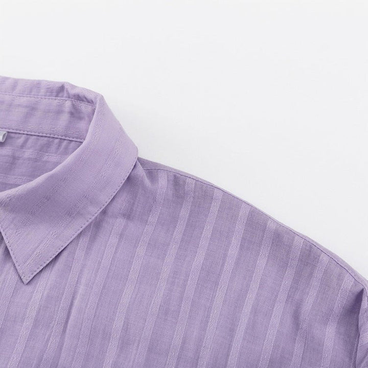 Lioren | Conjunto de Dos Piezas de Botón a Rayas